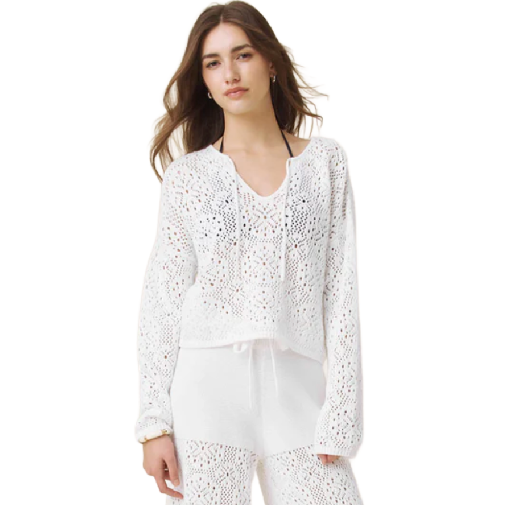 BECKHAM CROCHET WHITE