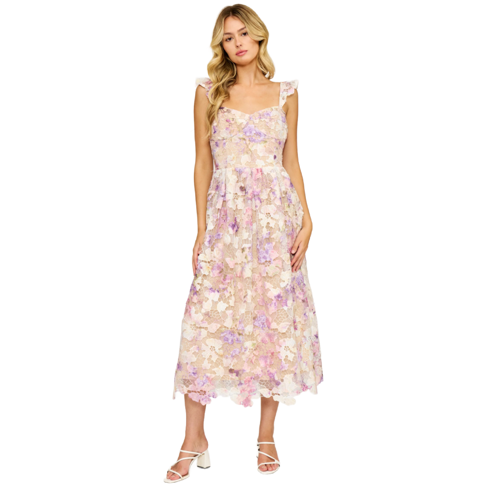 FLORA MIDI FLORAL