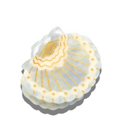 SCALLOP SEASHELL BLUE