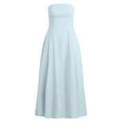 FAVORITE LINEN DRESS AQUA