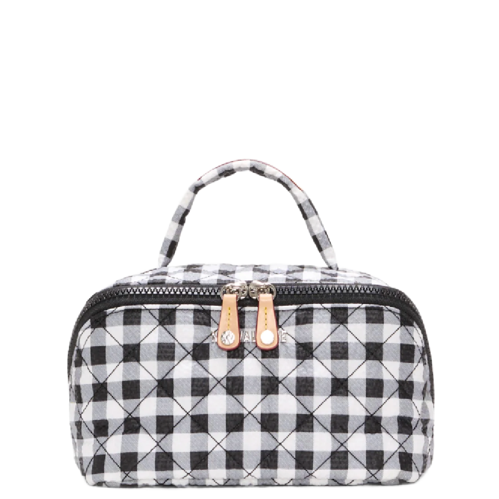 METRO ACCORDIAN ORGANIZER GINGHAM BLACK