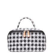 METRO ACCORDIAN ORGANIZER GINGHAM BLACK