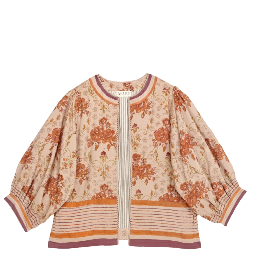 AUBRIE FLORAL STRIPE