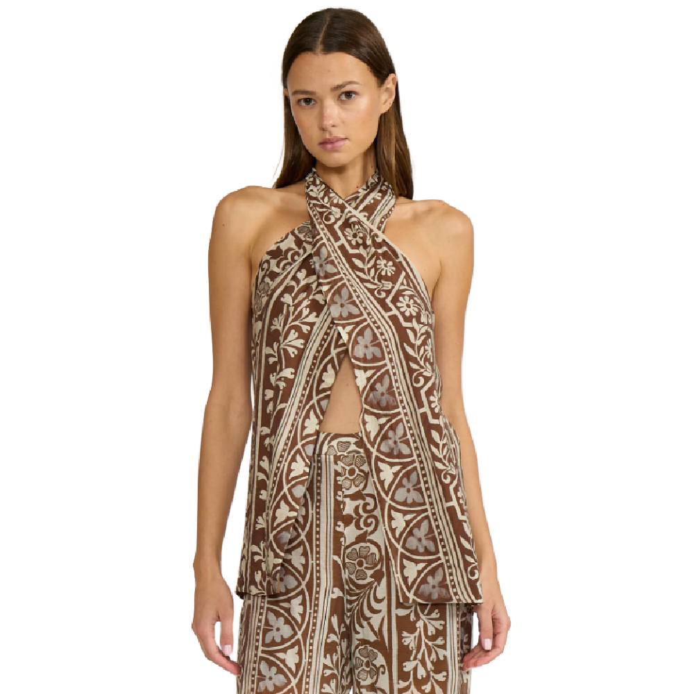 TEALA WRAPOVER BROWN