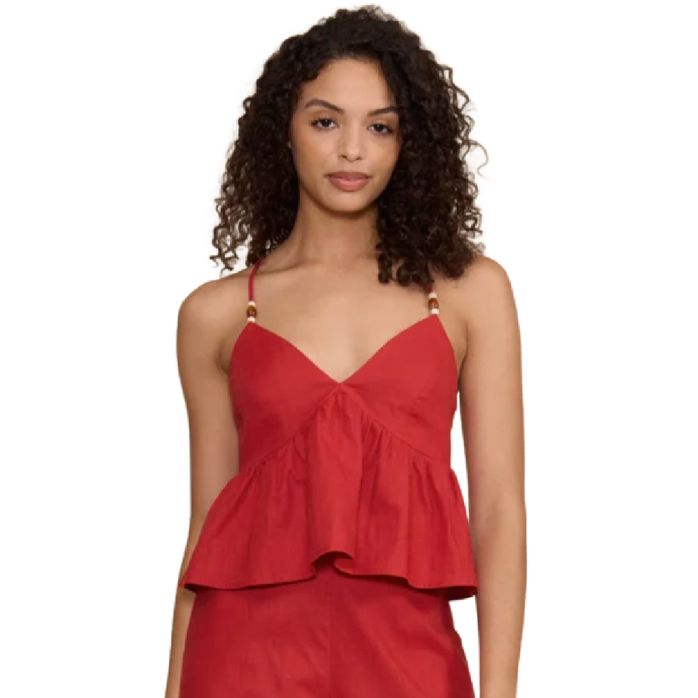 DIDI HALTER BRICK RED