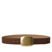 LEIGHTON CROCO SUEDE BRUNETTE