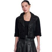 QUINN SWEATER JACKET BLACK