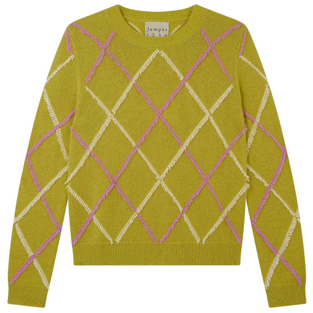 ARGYLE OUTLINE ACID GREEN