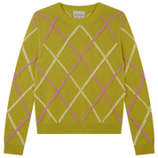 ARGYLE OUTLINE ACID GREEN