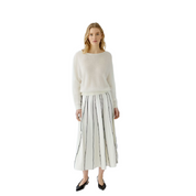 MIDI SKIRT CREAM