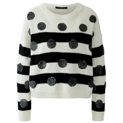 PULLOVER WHITE BLACK