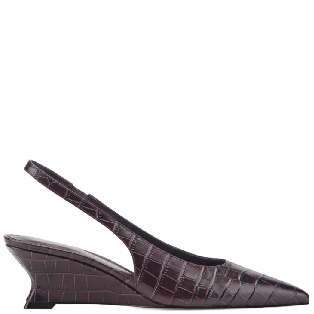 TATEN DARK RED CROCO