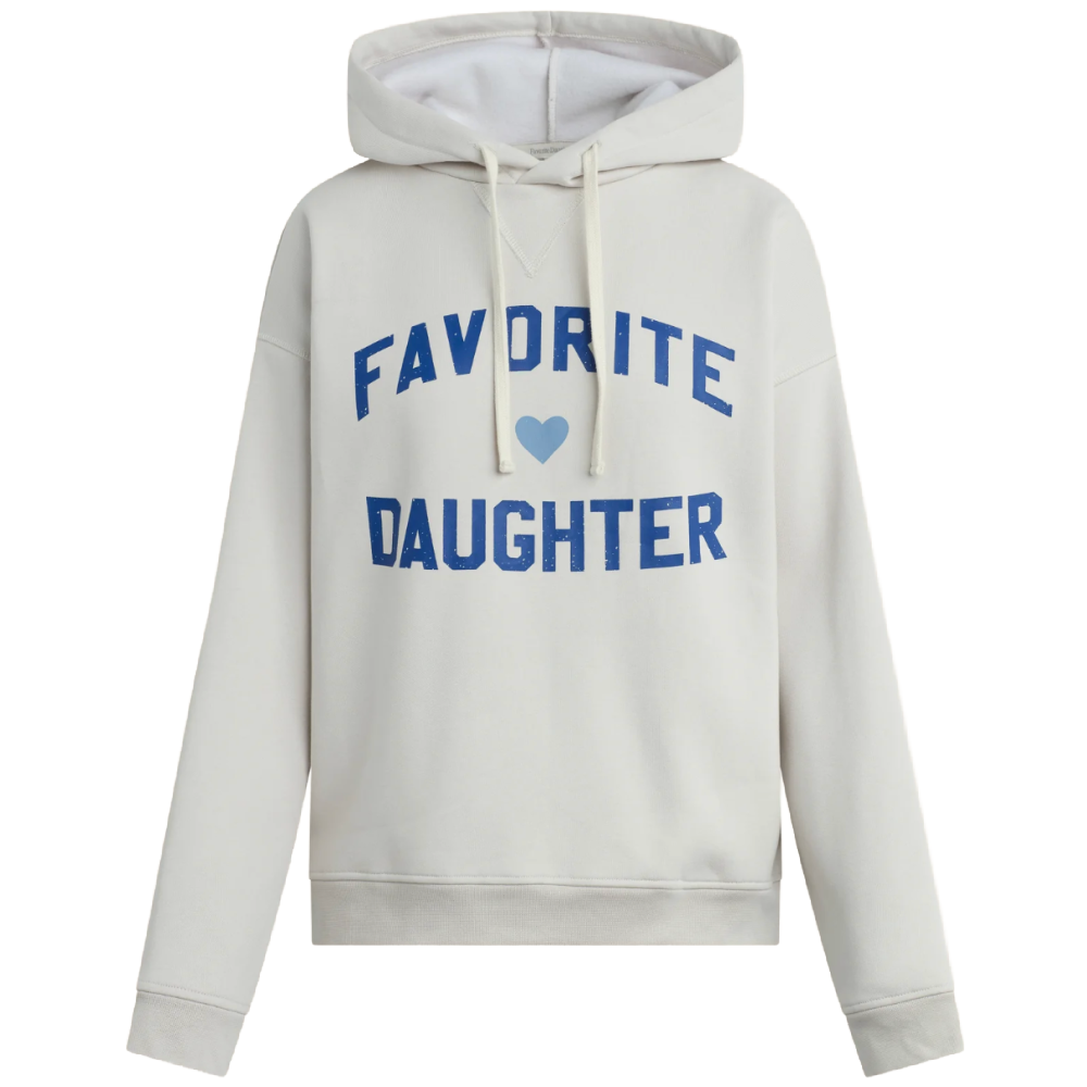 HEART HOODIE PUMICE COBALT
