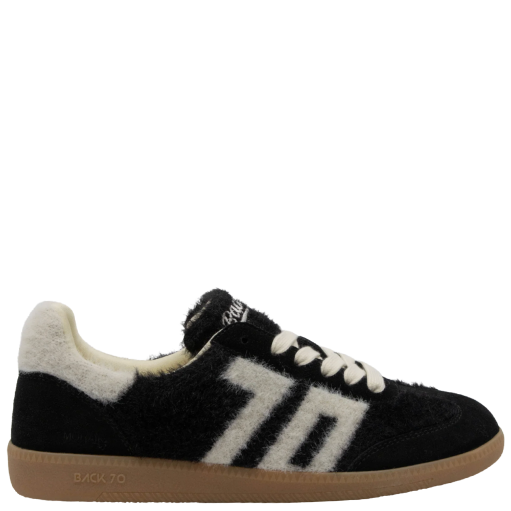 MOHAIR BLACK BUTTER