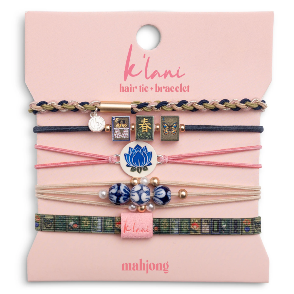 MAHJONG HAIR TIE BRACELET