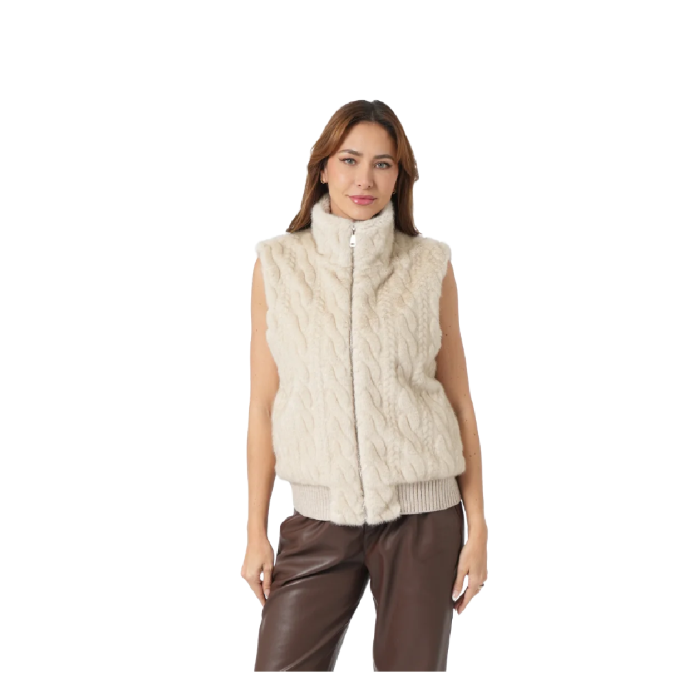 JILL VEST BEIGE