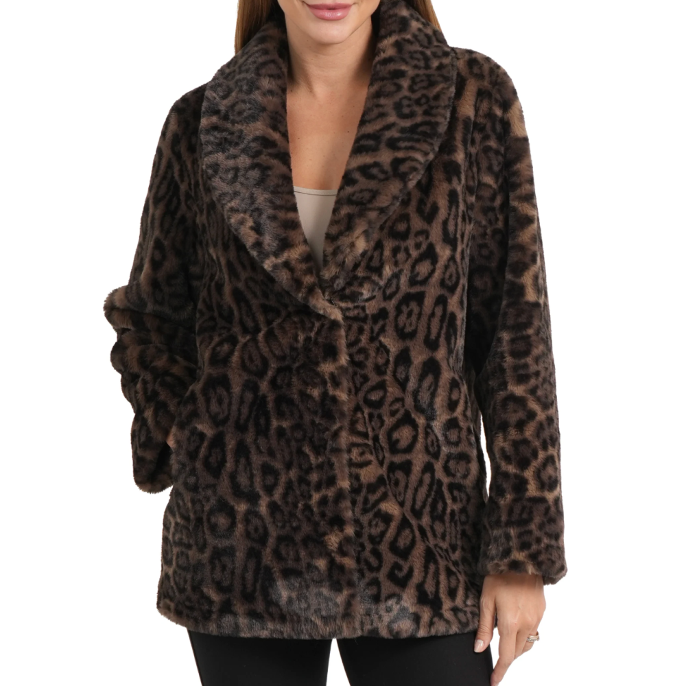ZEKE REVERSIBLE COAT BROWN