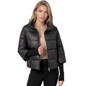 SAMANTHA PUFFER BLACK
