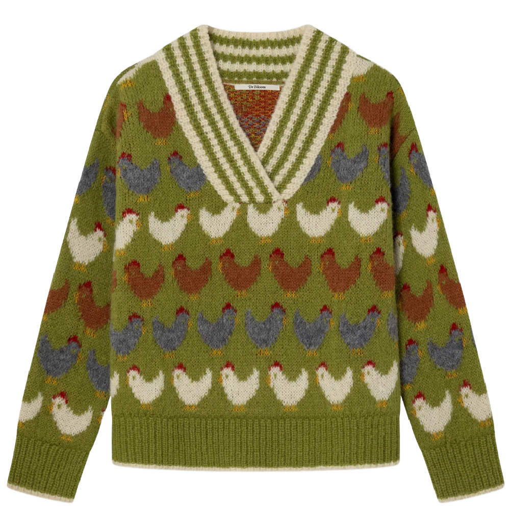 CHIRP SWEATER GREEN