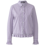 BLOUSE WHITE VIOLETT