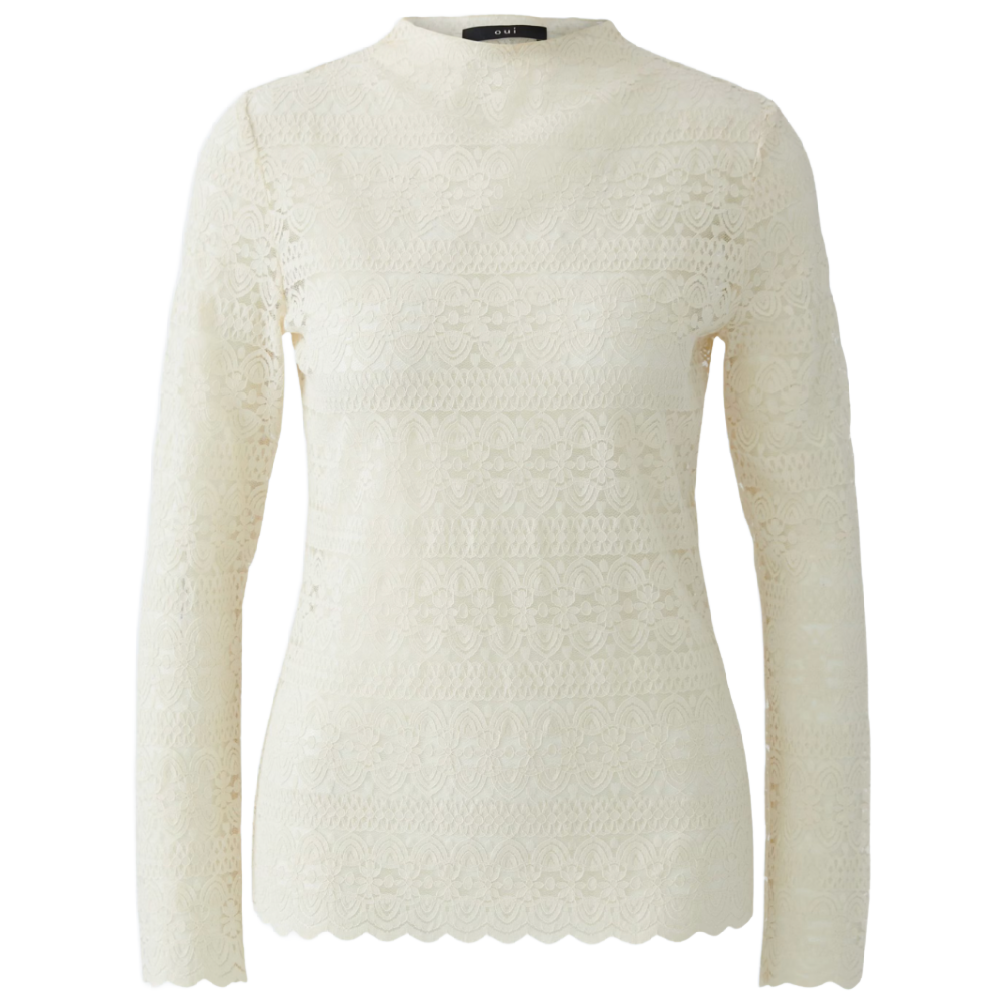 LACE SHELL OFF WHITE