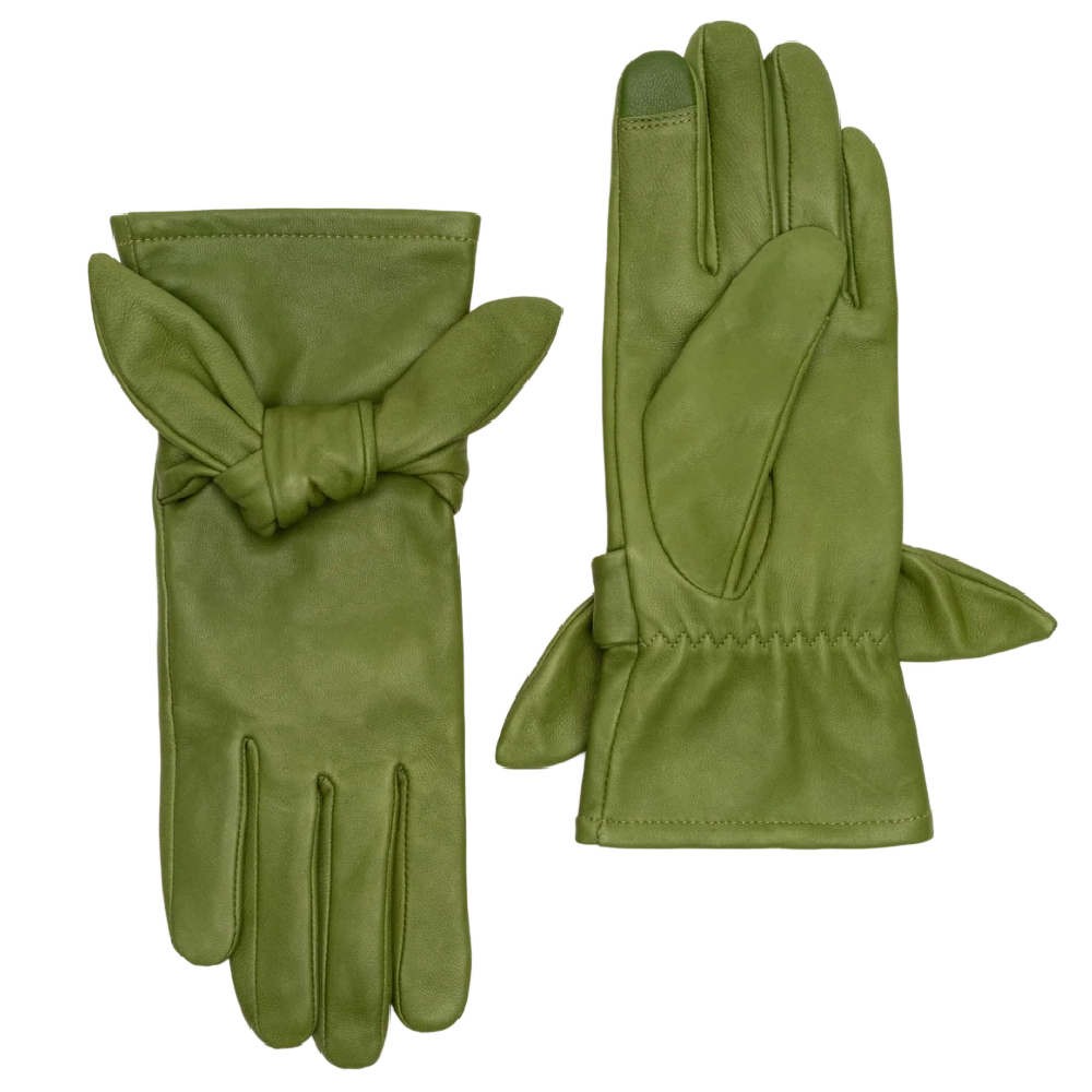 BOW GLOVE GREEN