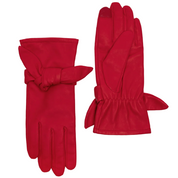BOW GLOVE RED