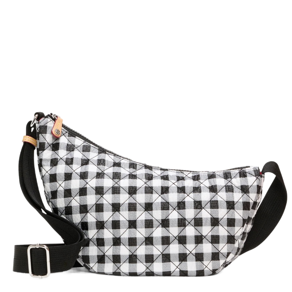 SMALL METRO SMILE BLACK GINGHAM