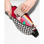 SMALL METRO SMILE BLACK GINGHAM