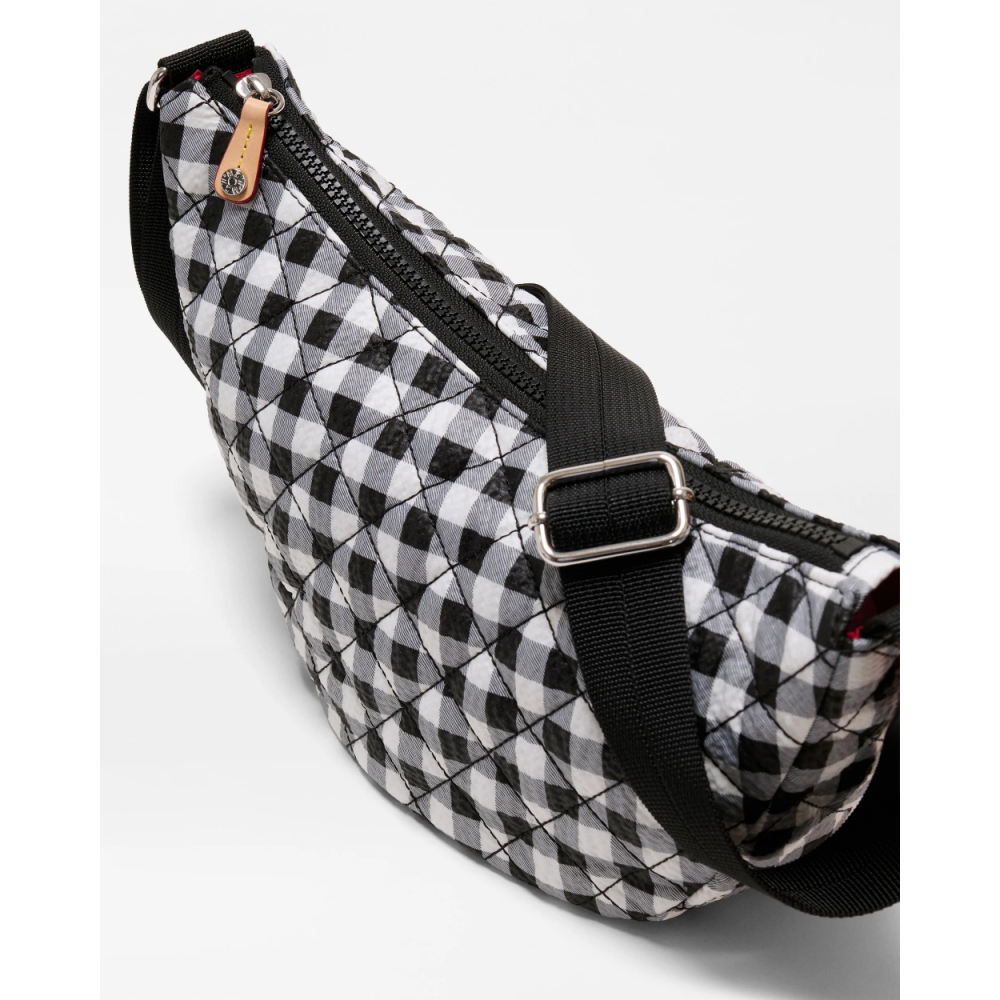 SMALL METRO SMILE BLACK GINGHAM