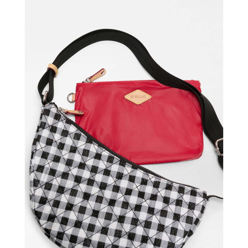 SMALL METRO SMILE BLACK GINGHAM