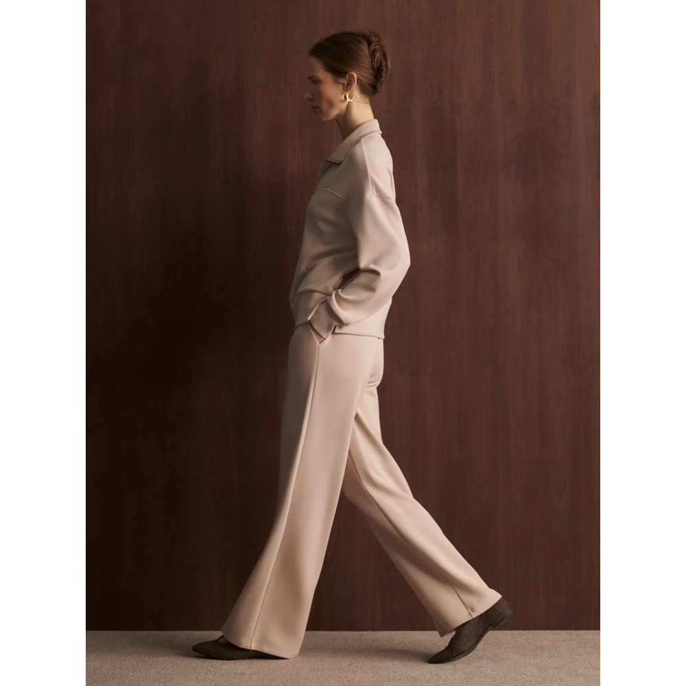 WIDE LEG PANT MUSHROOM