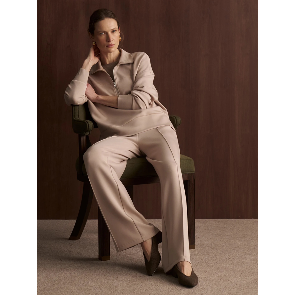 WIDE LEG PANT MUSHROOM