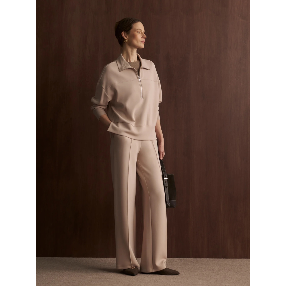 WIDE LEG PANT MUSHROOM