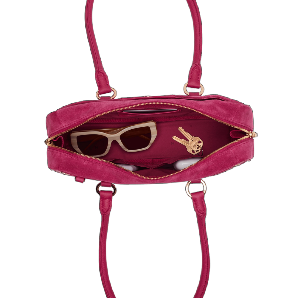 MEREDITH SMALL CALYPSO SUEDE/GOLD