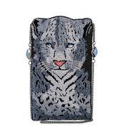 SNOW LEOPARD CROSSBODY