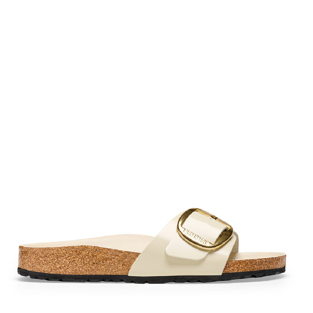 MADRID BIG BUCKLE ECRU LEATHER – Yarid's Shoes