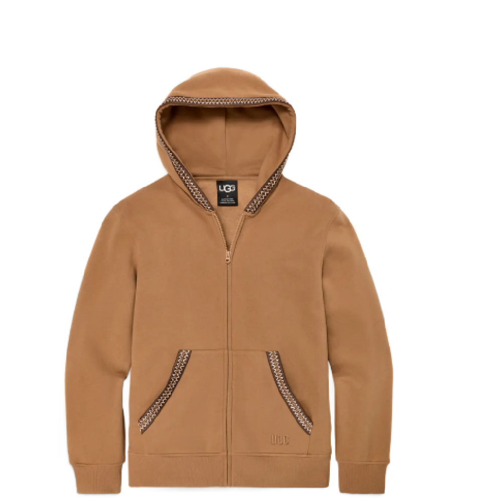 MEN'S TASMAN FULL ZIP HOODIE CHESTNUT