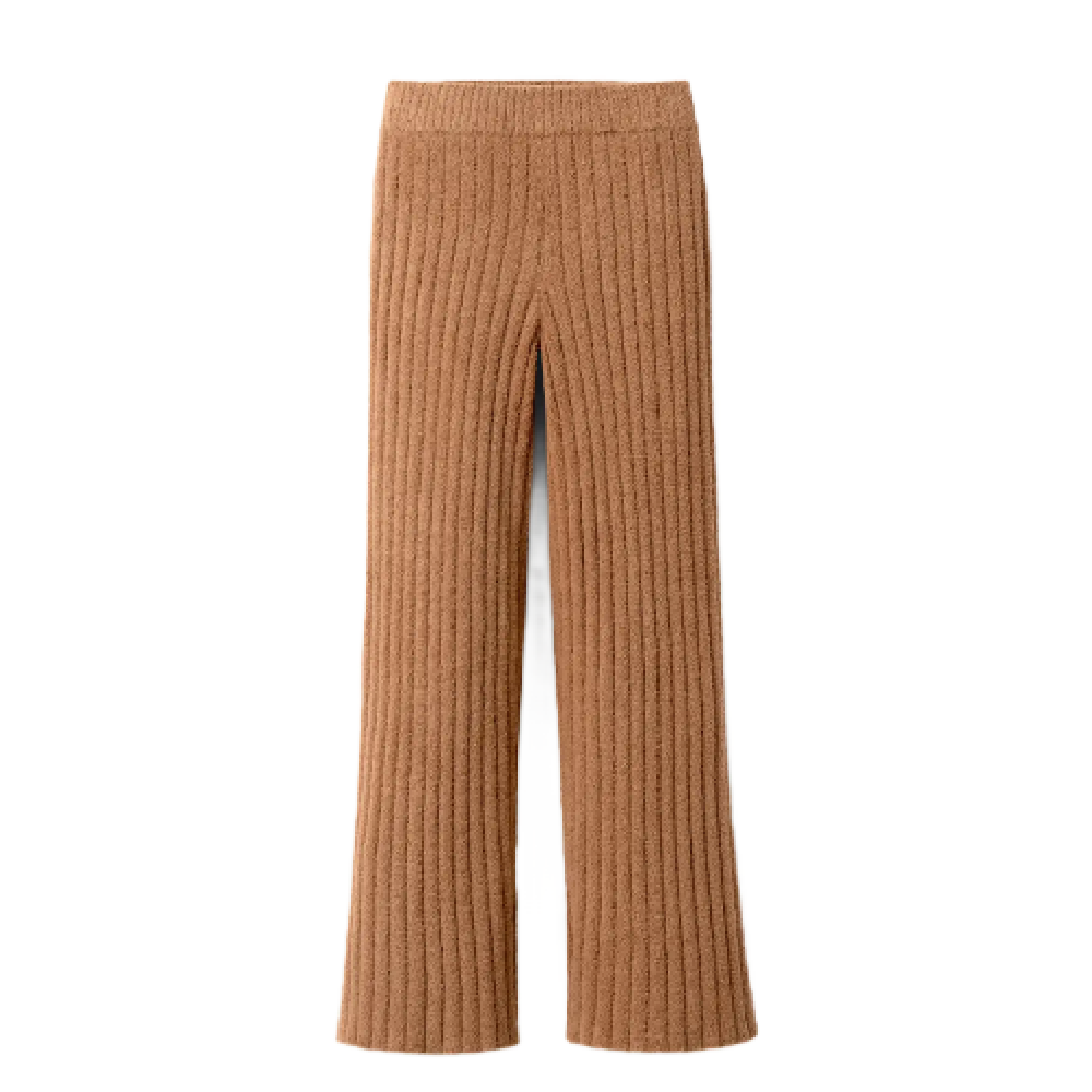 TERRI RIB PANT CHESTNUT