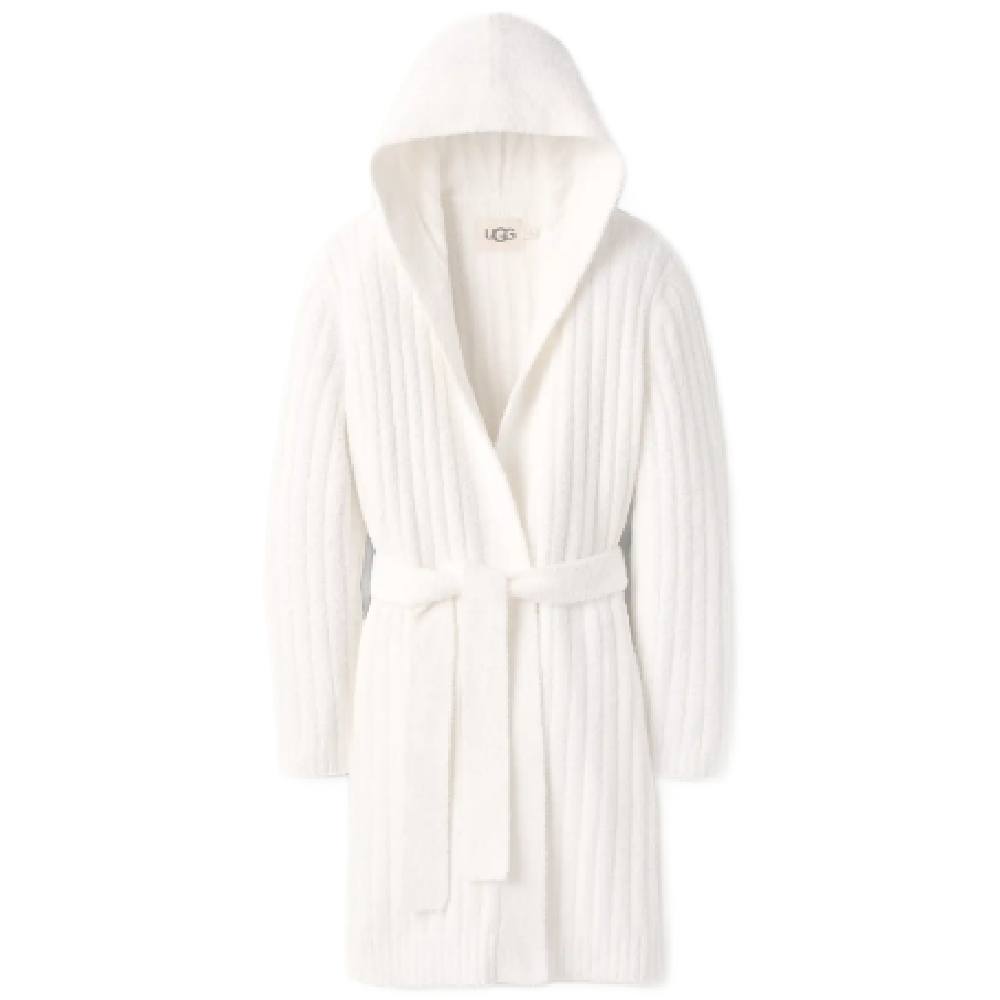 AMARI RIB ROBE CREAM