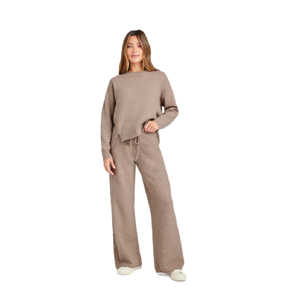 STASSI SWEATER PANT TAUPE