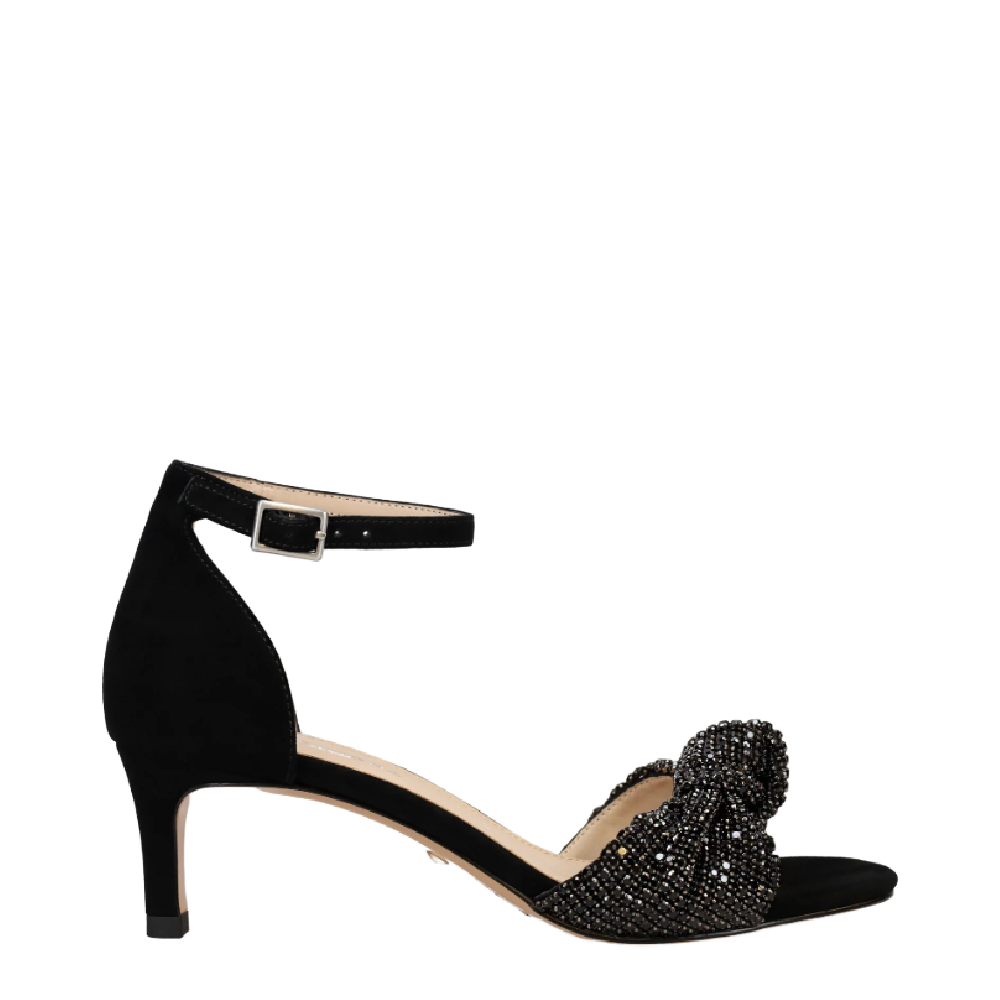 SHAIRA LOW HEEL BLACK