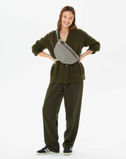 GRANDE FANNY BLACK ZIG ZAG