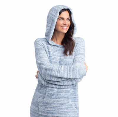 MARSHMALLOW HOODED LOUNGER