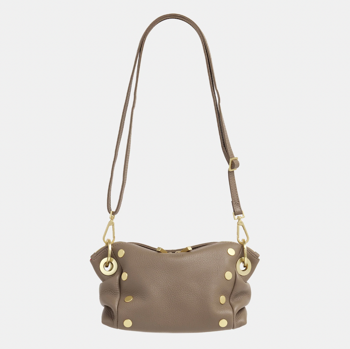 DANIEL CROSSBODY SML SCULPTED TAUPE