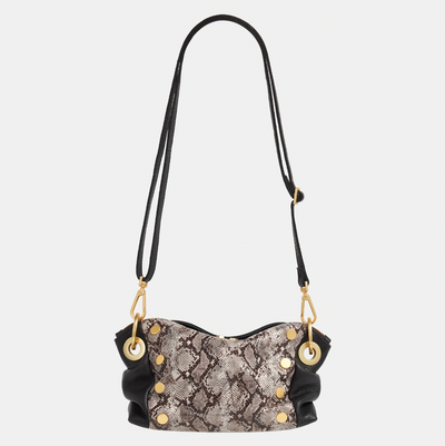 DANIEL CROSSBODY SML CONTRAST SNAKE