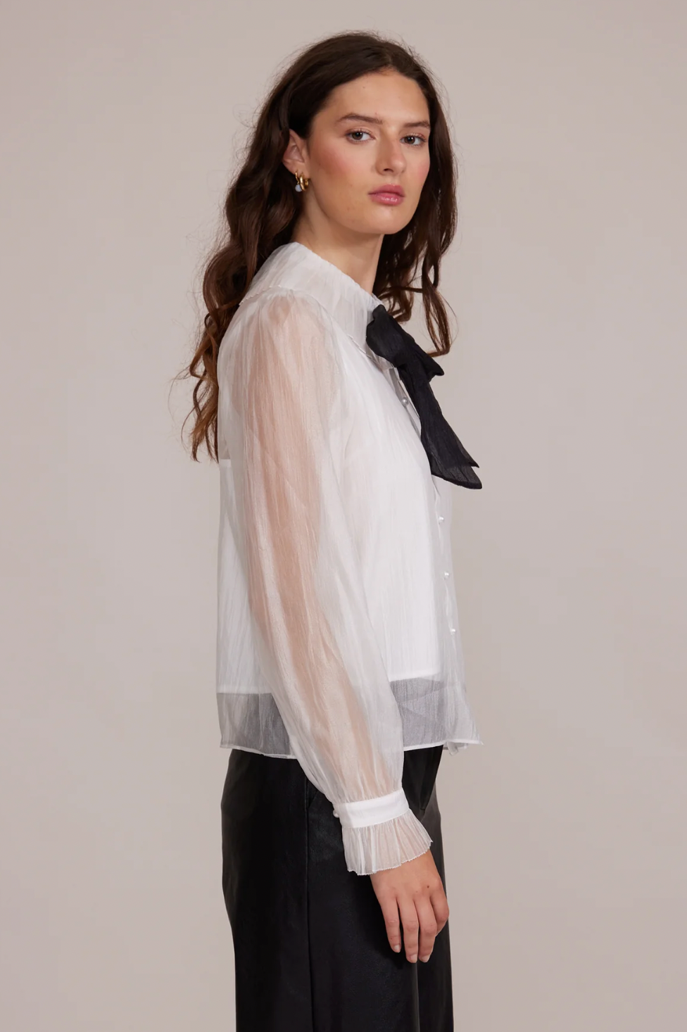 GARANCE BUTTON DOWN WHITE