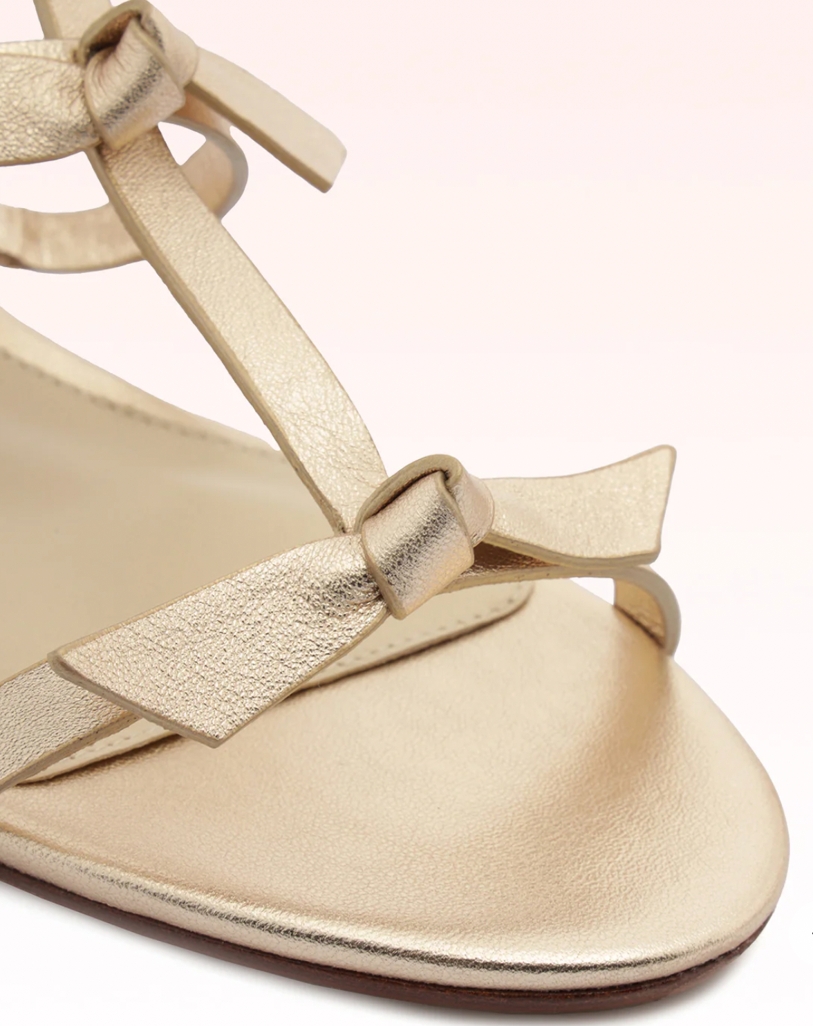 SLIM LOLITA RAFFIA GOLD