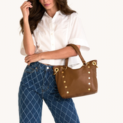 DANIEL MED PEBBLE MAHOGANY