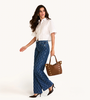 DANIEL MED PEBBLE MAHOGANY